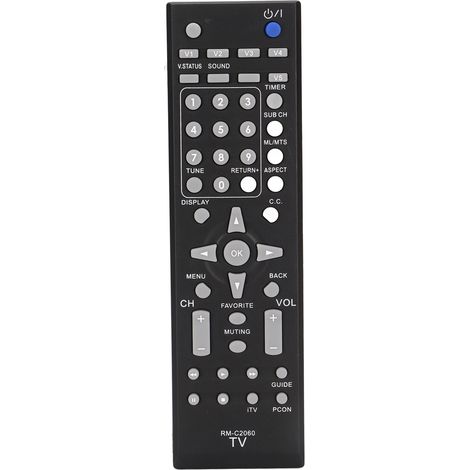 Universelle Ersatzfernbedienung für JVC RMC2060 Fernseher, Multifunktion (1/5)