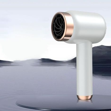 Sèche-cheveux - - Modèle portable sans fil - 1000W - 3 vitesses - Ioniseur d'air