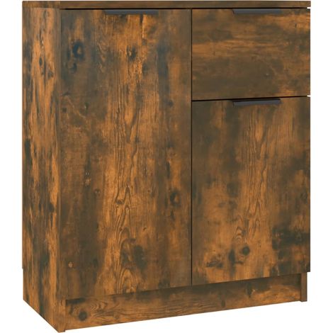 Maison Exclusive - Credenza Rovere Fumo 60x30x70 cm in Legno tecnico