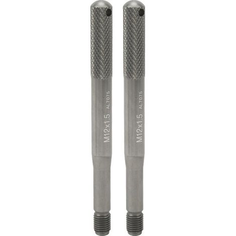 Goupille d'alignement de roue, 1 paire, haute dureté, résistant à l'usure, Durable, antirouille, goujon de jante pilote pour voiture M12x1, 5 (1/5)