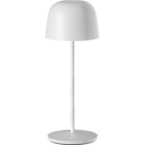 Lampe de table sans fil SOPHIA Blanc Aluminium H28CM (1/5)