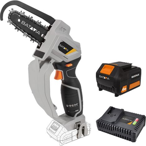Se'cateur a' batterie lithium 18V - 4Ah rechargeable avec barre de 15 cm coupe jusqu'a' 11 cm de profondeur (1/4)
