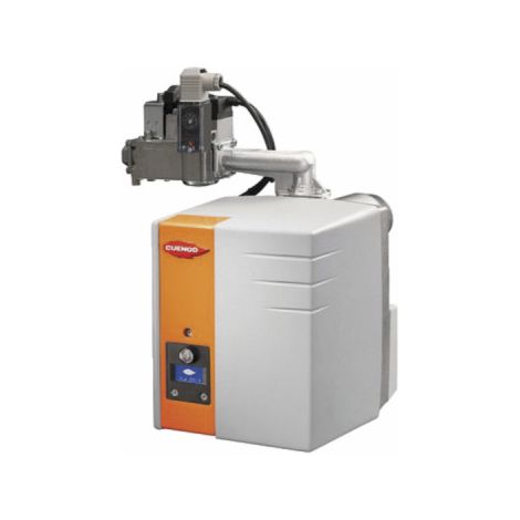 Cuenod – Brûleur gaz NC4 GXE – 14,5 à 40 kW – Afficheur digital intégré – Basse émission de NOx – Système de contrôle d'étanchéité