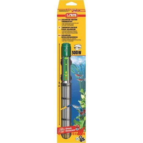 Sera Riscaldatore per Acquario Trasparente 300 W 35 cm