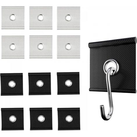 Lot de 12 œillets de Fixation pour Rail de Passepoil 5/6 mm - 7/8 mm - Crochet de Fixation pour Store de Camping (1/5)