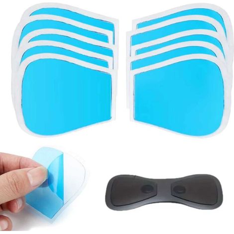 Lot de 10 électrodes en gel pour massage EMS Forme papillon-AquaForge