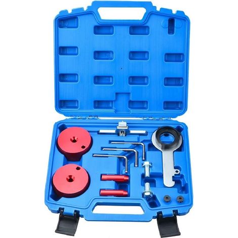 Kit calage distribution Ford 2.0 TDCi EcoBlue, outil calage moteur Ford Transit Focus Galaxy Ranger, blocage vilebrequin et arbre à cames (1/5)