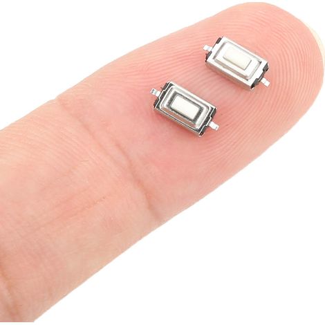 Interrupteurs tactiles, 632,5 mm, vendus en vrac. (1/5)