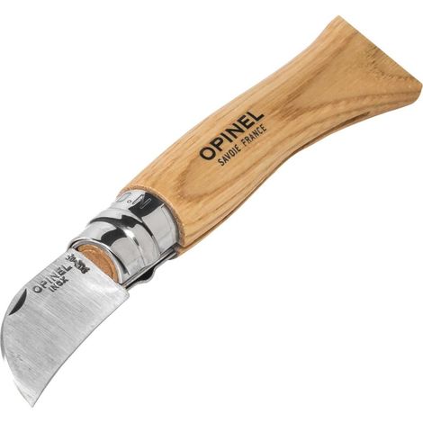 Opinel N°07 Castagne aglio e per sbucciare - Coltello Scultore Lama 4cm Acciaio Inox Manico Castagno con Virobloc (1/3)