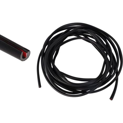 Protection Porte De Voiture 5M, Protection PortièRe Voiture, en Forme De U, Peut êTre CoupéE, pour Berline, Camions, SUV, ATV, Bateaux, pour SUV Mpv Portes, Coffre, Capot (Noir) (1/5)