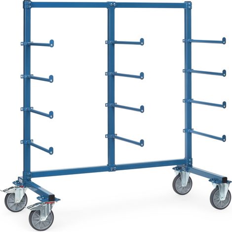 Fetra Tragarmwagen 1200x800mm, 12 Tragarme einseitig ohne PVC-Schlauch mit Abrollsicherung (1/2)