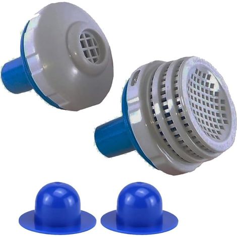 Connector of filter of output water for piece of replacement compatible with equipment of pool Intex 25012 12634 in plastic (1/5)