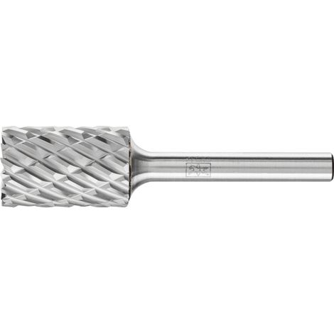PFERD TOOLS Hartmetall Hochleistungsfrässtift STEEL Zylinder ZYAS stirnverzahnt Ø 16x25mm Schaft-Ø 6mm Stahl (1/3)