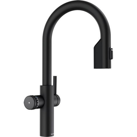BLANCO Küchenarmatur CHOICE ICONA-C Auslauf Schwarz Matt (1/2)