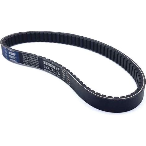 Courroie de variateur norme ISO 22x8x675