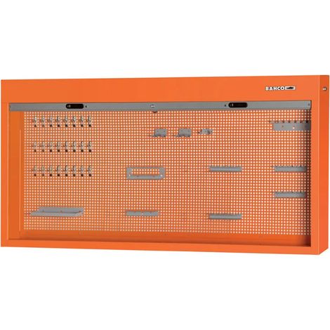 Werkstattaufbewahrung Bahco 94x184 cm Schiebetür integrierte Haken