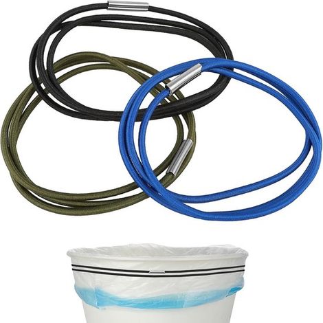 Dailygoods - Juego de 3 gomas elásticas - Gomas elásticas ajustables (1/5)