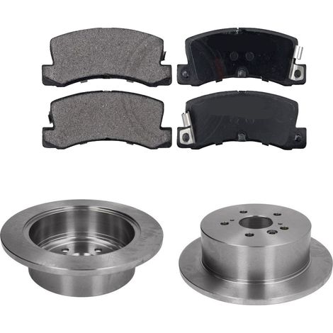 KIT FRENI POSTERIORI compatibile con LEXUS RX (U3) - DISCHI + PASTIGLIE OEM: FDB478, FDB1731 / 17840 /SOSTITUZIONE DIRETTA/BASSA POLVERE/SILENZIOSO (1/5)