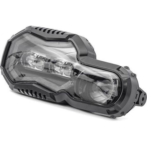 Faro LED compatibile con BMW F 800 GS 08-17 Fari anteriori ECE Lumitecs QL6