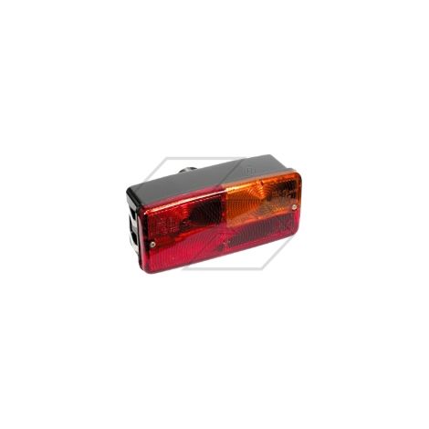 Fanale posteriore a 3 luci COBO per trattore agricolo lamborghini 185x85x58mm