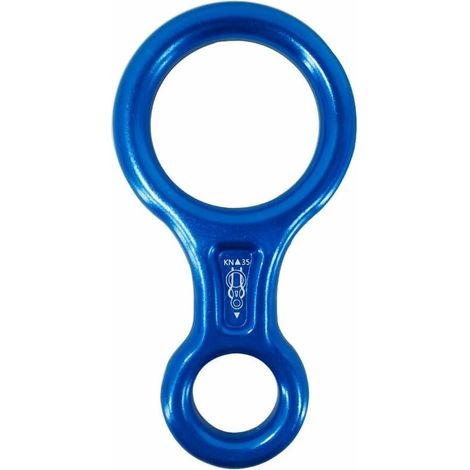 Descendeur Figure-8 - 35 kN - Pour Assurage et Déscente Contrôlée - En Alliage D'aluminium et de Magnésium - 1 Pièce (1/5)