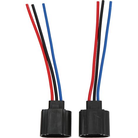 Connecteur de faisceau de câblage à prise femelle H13, 4awg, remplacement pour ampoules de phares (1/5)