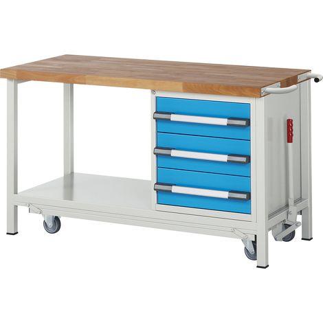 eurokraft pro, Établi mobile à châssis escamotable, sur (1/3)