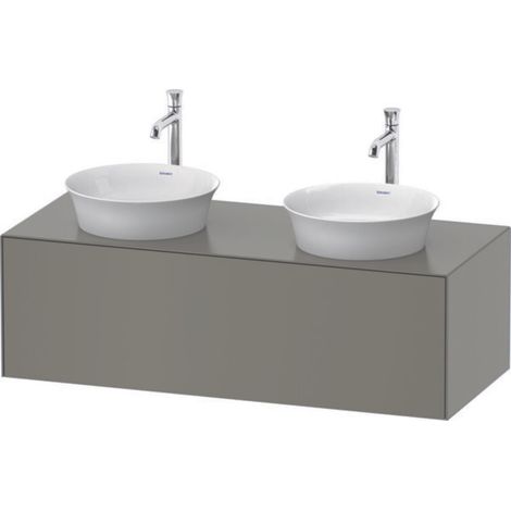 Duravit White Tulip, Waschtischunterbau wandhängend, Breite 1300 (1/2)