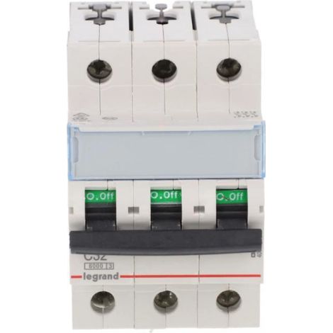 Interruttore automatico 3P C 32A 6kA AC S303 TX3 403548