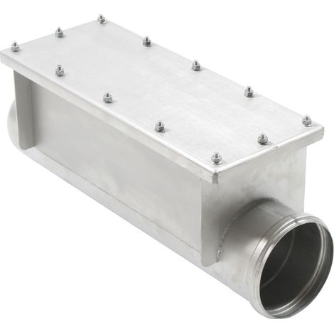 BLÜCHER EuroPipe Revisionsrohr 1.4404, 160 mm