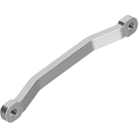 RC-Lenkstange aus Aluminiumlegierung, hochpräzise, leichtgängig, abnehmbar, für HBX 1/24 2098B Kletterauto, silber (1/5)