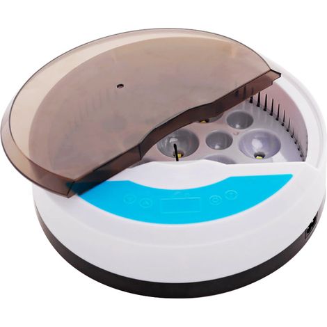 Incubateur Œufs Automatique 9 Œufs Numérique avec Contrôle de Température - Lampe LED pour Poulet Caille Canard Pigeon (1/3)