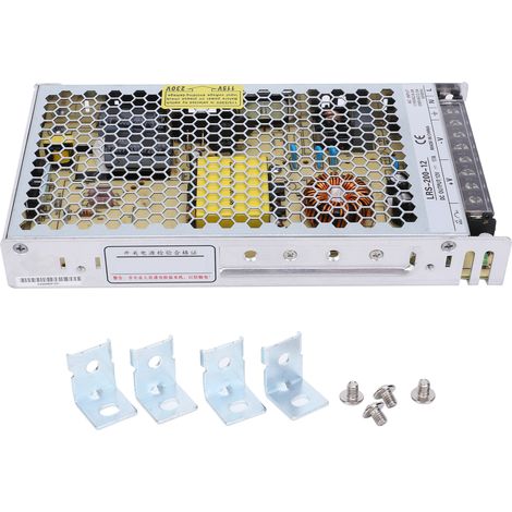 Alimentation à découpage BERM 200W 12V avec voyant LED, driver d’alimentation 90132VAC, modèle LRS-200-12