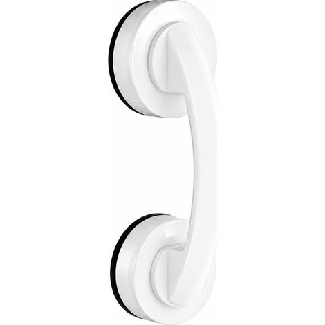 Suction Cup Handle Glass Door Window Handle Sliding Door Bathroom Cabinet Refrigerator Shower Grab Bar White (1/5)