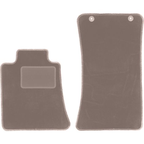 Tapis avant beiges pour : Alfa Romeo Giulia 2x4 (2WD) berline (2016-)