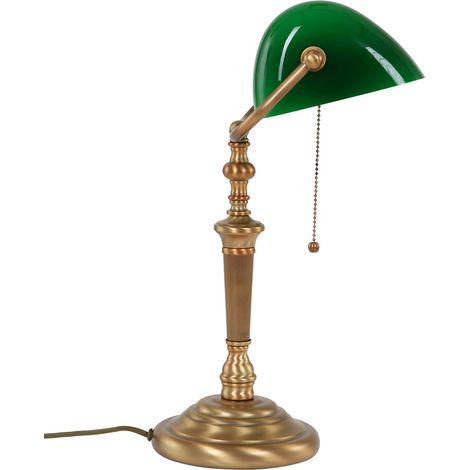 Steinhauer - tischlampe - Ancilla - bronze - glas metall - (1/5)