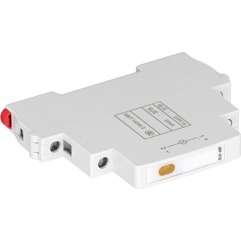 Voyant LED modulaire sur rail DIN AC/DC 230V JD9-H1D pour lignes télécom et installations électriques (1/5)
