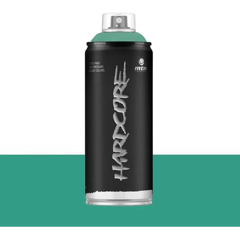 Bombe de peinture aérosol MTN Hardcore Vert UFO (RV-220) 0,4 L (1/2)