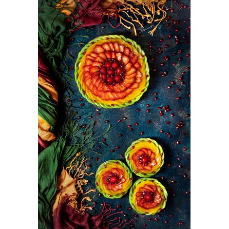 Tableau sur toile fruits colorés 30x45 cm - Impression sur Toile Murale Décorative - Image imprimée en HD sur Toile - Toile sur Châssis en Bois FSC - Fabriqué en France