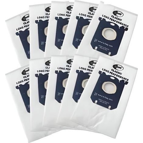 pair 10 pcs/lot sac pour Electrolux E201B Philips FC8021 poussière s-bag GR201 AEG sacs (1/2)
