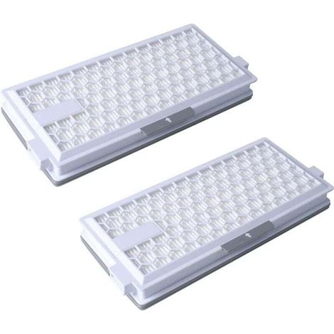 SF-HA50 Lot de 2 filtres HEPA Airclean 50 compatibles avec les aspirateurs Mi-ele Complete C3 C2 Compact C1 C2 S8340 S6240 S521 (1/2)