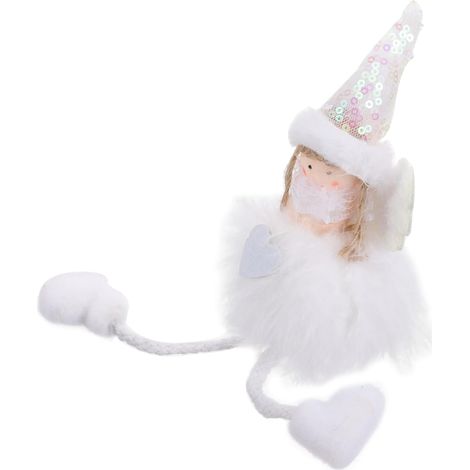 Décoration de Noël Pendentif Suspendu Ange Poupée Ornement pour Sapin de Noël (1/5)