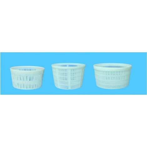 1PZ FORMA PER FORMAGGIO CROTONESE Ï cm. 15,5x14x11 h capacitÓ gr.1.000