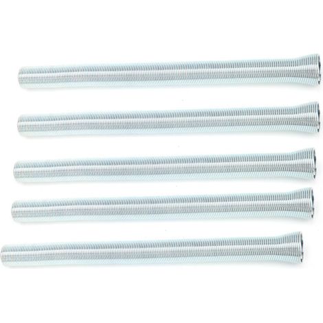 5 Pièces Ressorts de Cintrage Tubes Souples Courbés Élastiques Accessoires pour Cintrer Tuyaux en Acier (1/5)