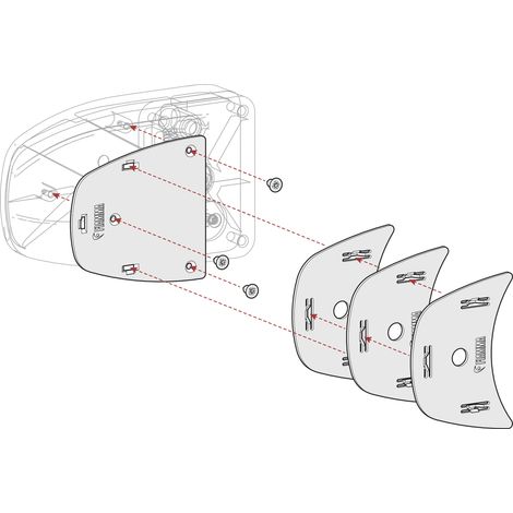 Fiamma Kit Spacer Safe Door ab 2017 grau