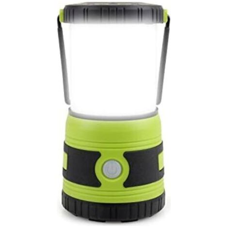 Lampe de camping LED 1500 lumens 4 modes d'éclairage, Lampe de recherche à intensité variable, Alimentation par batterie, Convient pour Marche de nuit, Tentes, Coupure de courant (1/4)