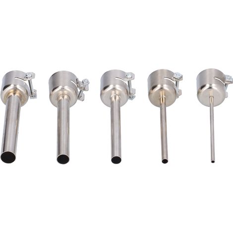 Kit de 5 buses allongées pour station de dessoudage à air chaud 850 BGA, accessoires de soudure et démontage