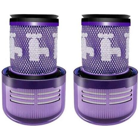 Lot de 2 Filtres de Rechange Lavables pour Aspirateur Sans Fil Dyson V12 Detect Slim (1/4)