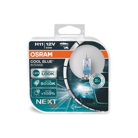 Osram Automotive 4062172387651 Ampoule halogène COOL BLUE® INTENSE H11 55 W 12 V (1/4)