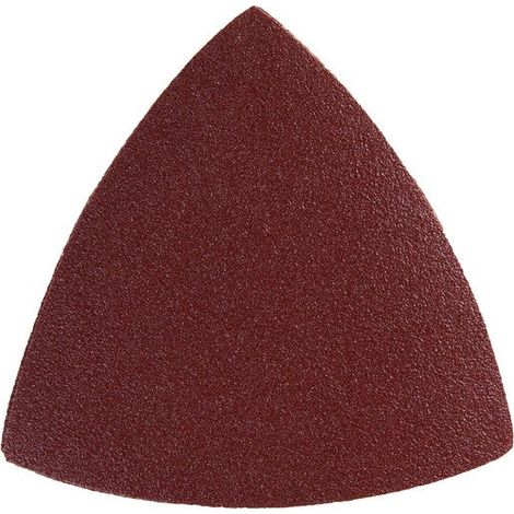 CENTRALE BRICO Lot de 10 patins abrasifs, 93 mm, grains 120